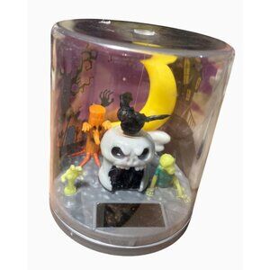 Halloween Solar-Powered Animated Fluttering Bat Figurine Display